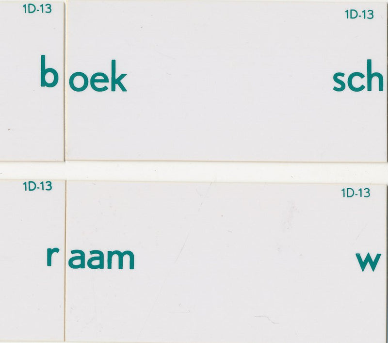 Taaldomino Eerste woordjes (1D-13)