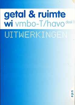 Getal en Ruimte 1 VMBO-T/Havo deel 1 uitwerkingen