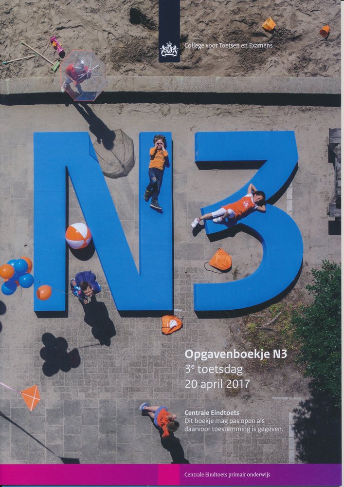 Centrale Eindtoets opgavenboekje N3 2017