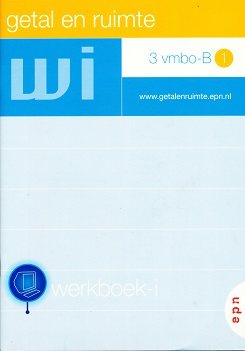 Getal en Ruimte 3 Werkboek-i VMBO-B-1 (per stuk)