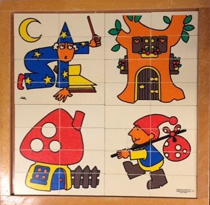 Educo Puzzel Fantasie (4 puzzeltjes)