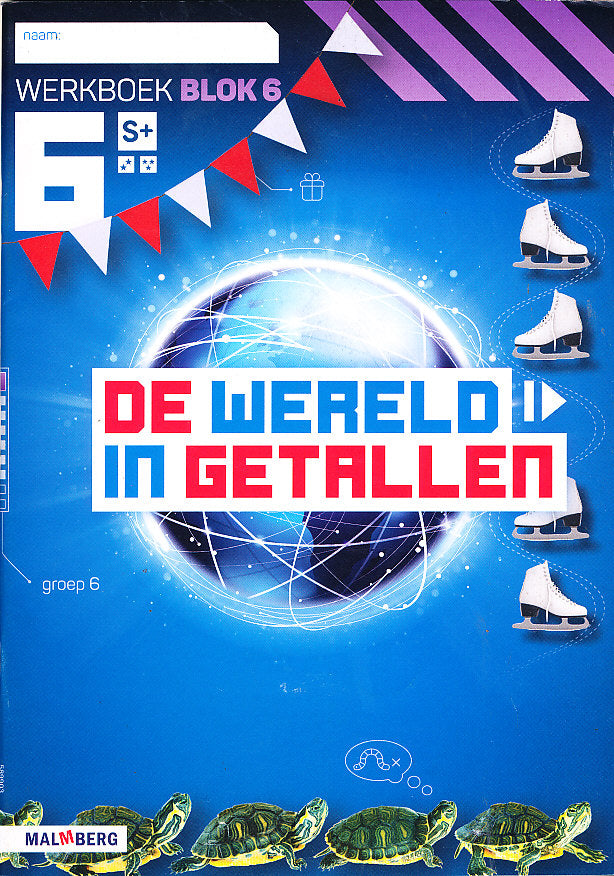 De wereld in Getallen versie 5 Werkboek Blok 6 groep 6 S plus (per stuk)