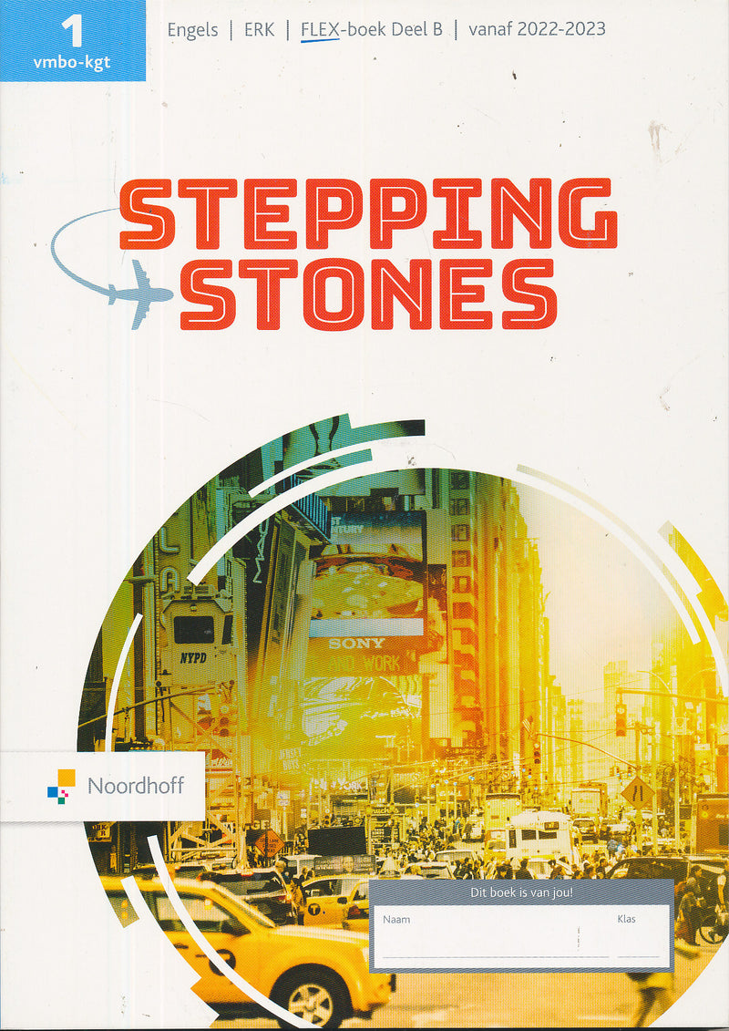 Stepping Stones FLEX boek Deel B 1 VMBO-KGT 9789001011550
