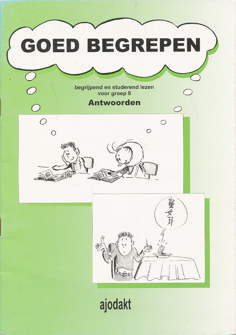 Ajodakt Antwoorden Goed Begrepen groep 8