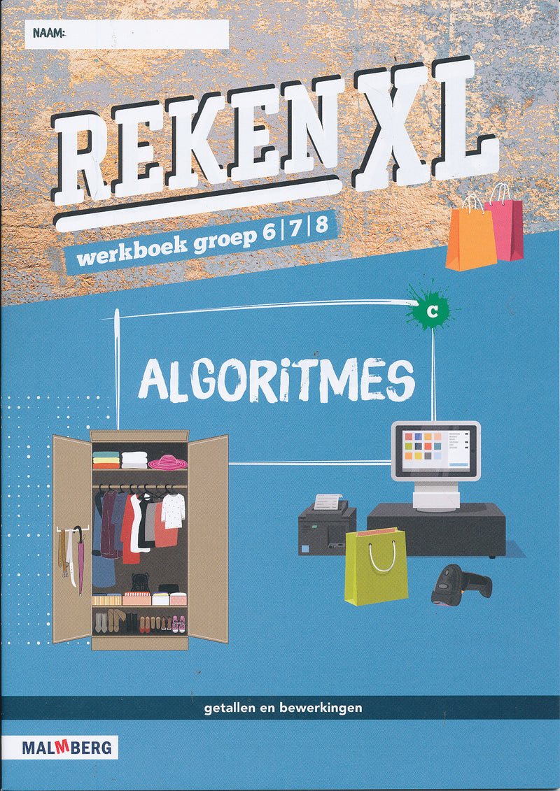RekenXL Werkboek Algoritmes groep 6/7/8 (per stuk)