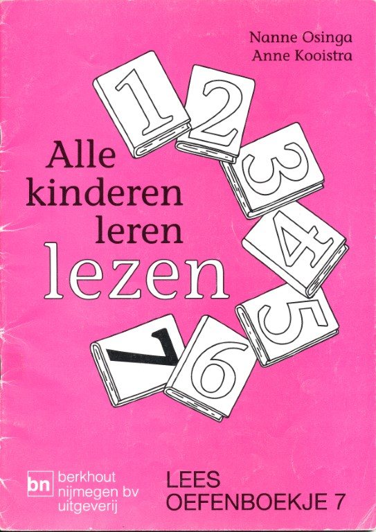 Alle Kinderen Leren Lezen lees/oefenboekje 7 (per stuk)