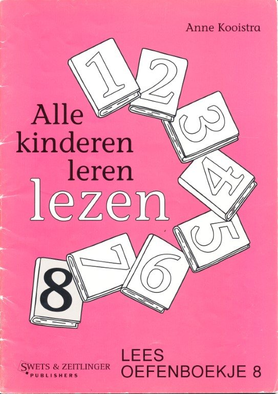 Alle Kinderen Leren Lezen lees/oefenboekje 8 (per stuk)