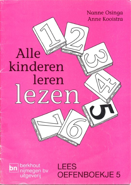 Alle Kinderen Leren Lezen lees/oefenboekje 5 (per stuk)