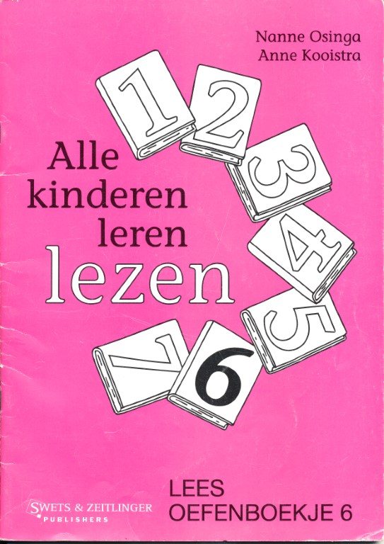 Alle Kinderen Leren Lezen lees/oefenboekje 6 (per stuk)