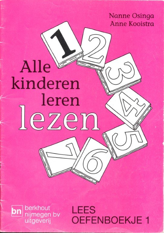 Alle Kinderen Leren Lezen lees/oefenboekje 1