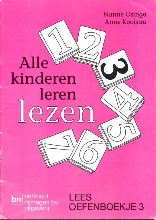 Alle Kinderen Leren Lezen lees/oefenboekje 3