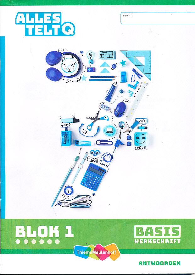 Alles Telt Q Antwoorden Werkschrift Basis blok 1 groep 7