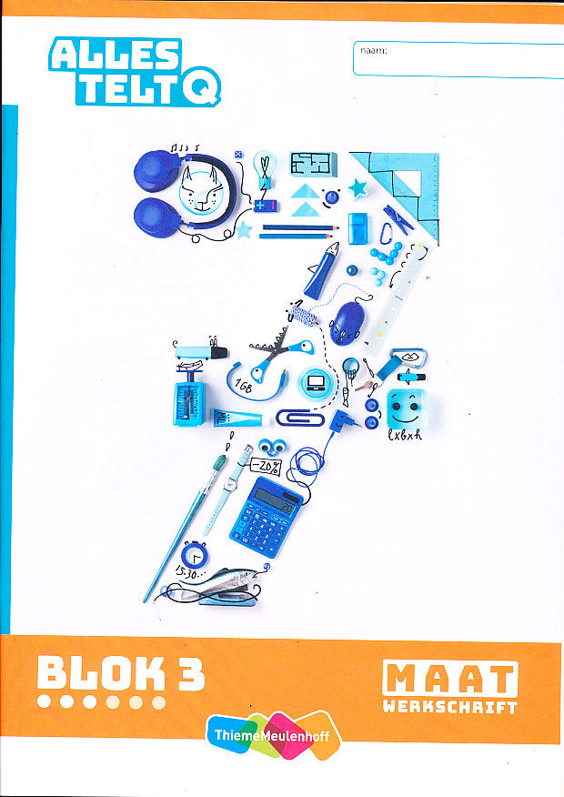 Alles Telt Q Werkschrift Maat blok 3 groep 7 (per stuk)