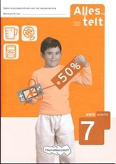Alles Telt versie 2 Werkschrift groep 7 (per stuk)