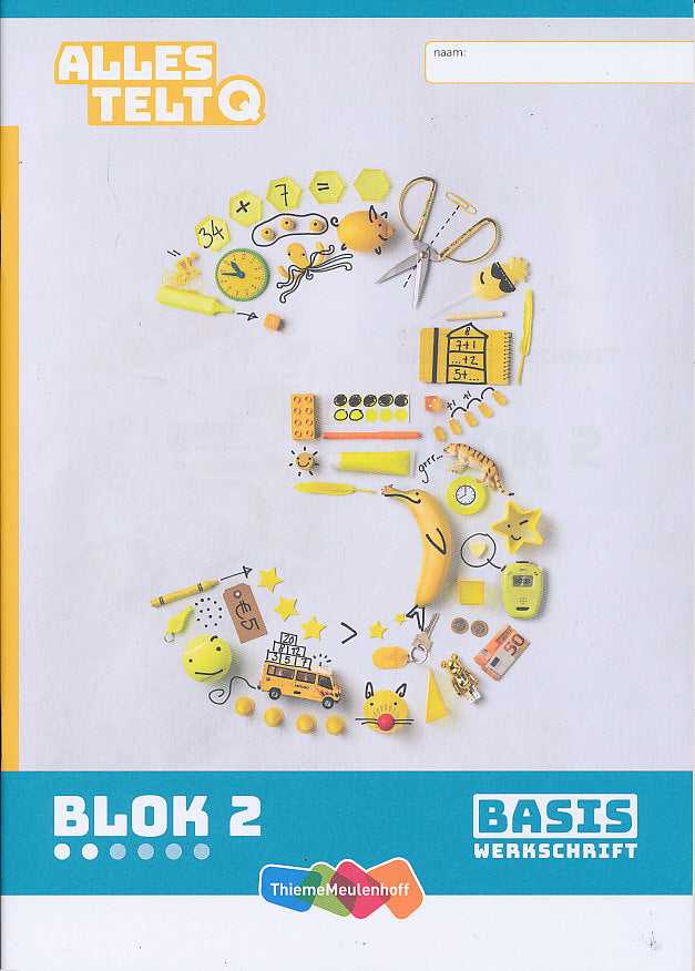 Alles Telt Q Werkschrift Basis blok 2 groep 3 (per stuk)