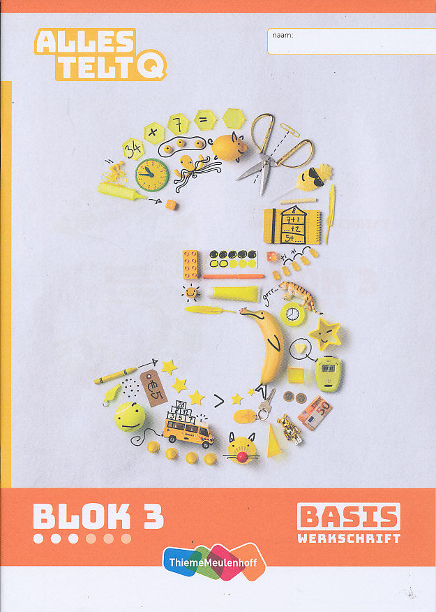 Alles Telt Q Werkschrift Basis blok 3 groep 3 (per stuk)