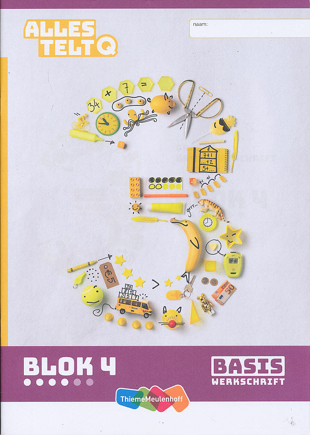 Alles Telt Q Werkschrift Basis blok 4 groep 3 (per stuk)