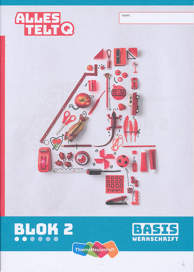 Alles Telt Q Werkschrift Basis blok 2 groep 4 (per stuk)