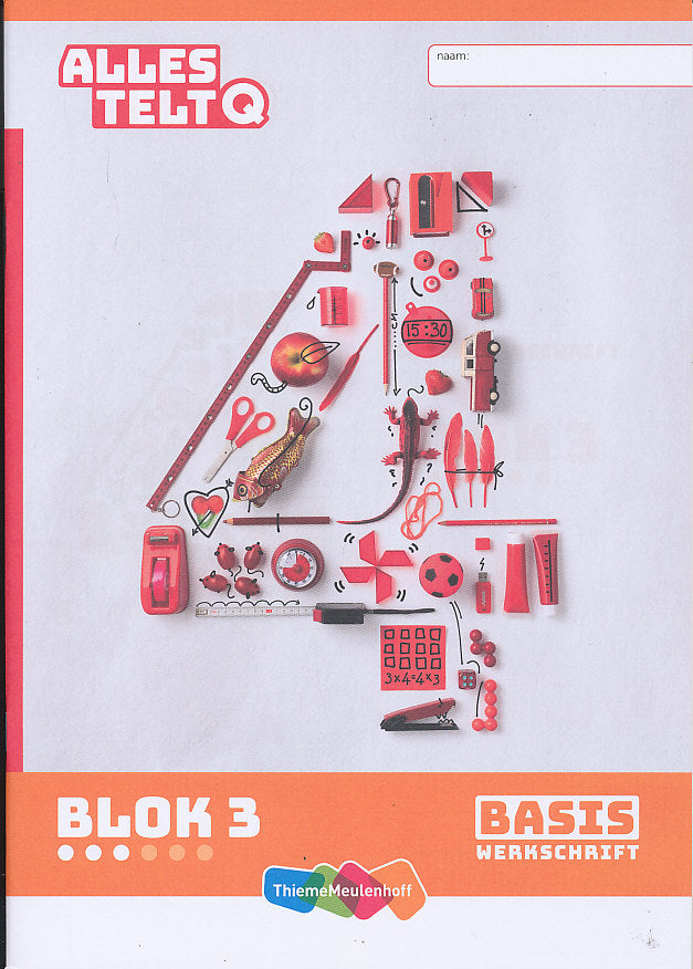 Alles Telt Q Werkschrift Basis blok 3 groep 4 (per stuk)