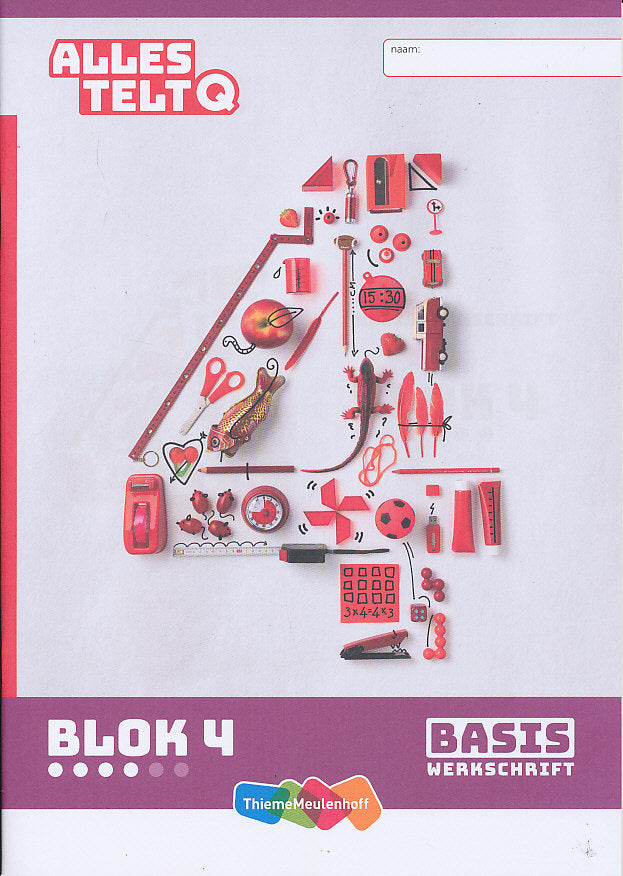 Alles Telt Q Werkschrift Basis blok 4 groep 4 (per stuk)