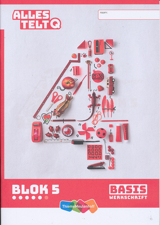 Alles Telt Q Werkschrift Basis blok 5 groep 4 (per stuk)