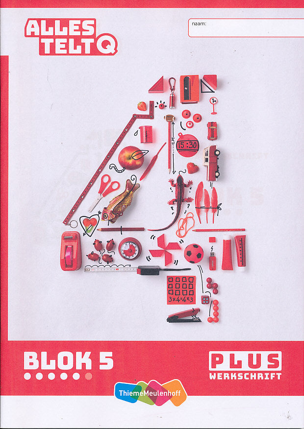 Alles Telt Q Werkschrift Plus blok 5 groep 4 (per stuk)