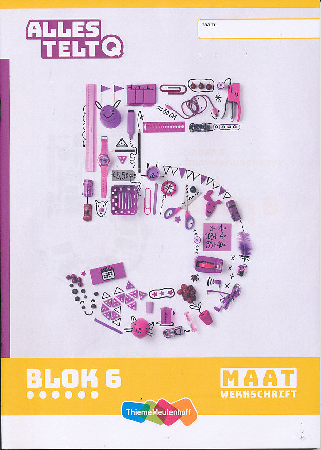 Alles Telt Q Werkschrift Maat blok 6 groep 5 (per stuk)