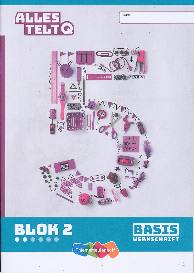 Alles Telt Q Werkschrift Basis blok 2 groep 5 (per stuk)