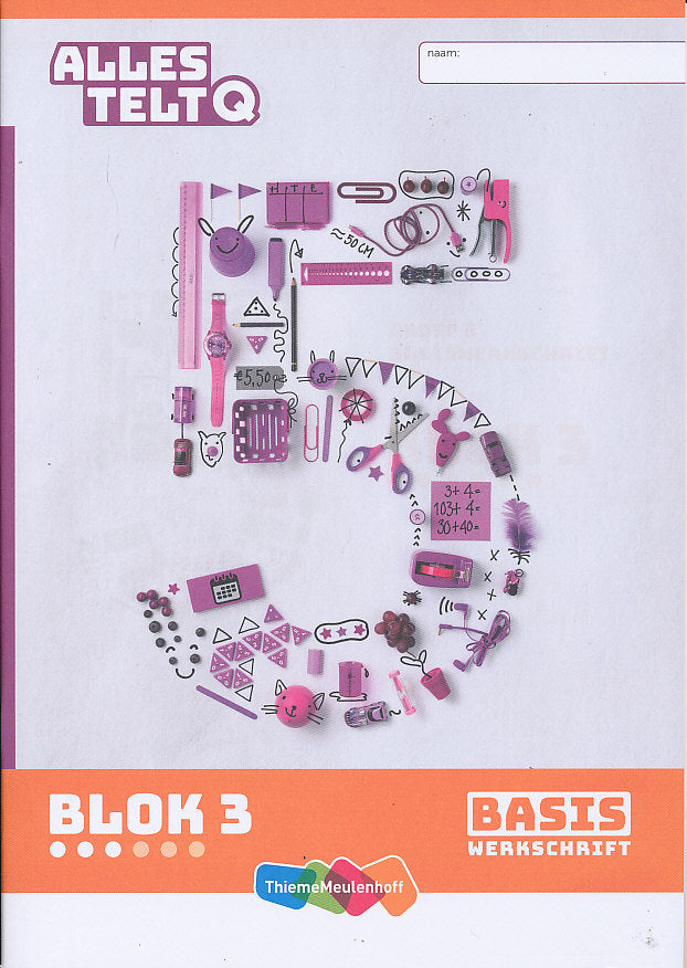 Alles Telt Q Werkschrift Basis blok 3 groep 5 (per stuk)
