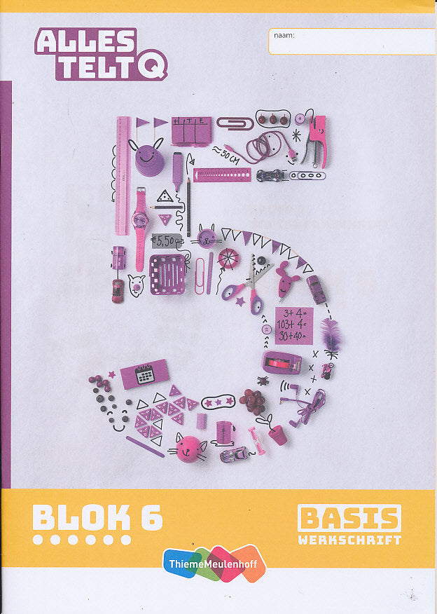 Alles Telt Q Werkschrift Basis blok 6 groep 5 (per stuk)