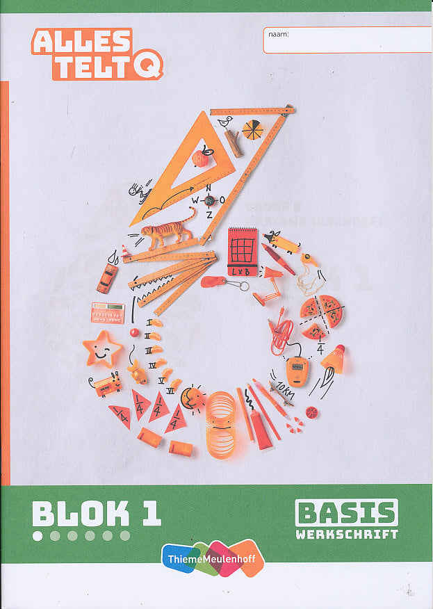 Alles Telt Q Werkschrift Basis blok 1 groep 6 (per stuk)