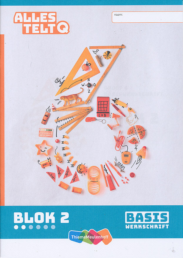 Alles Telt Q Werkschrift Basis blok 2 groep 6 (per stuk)