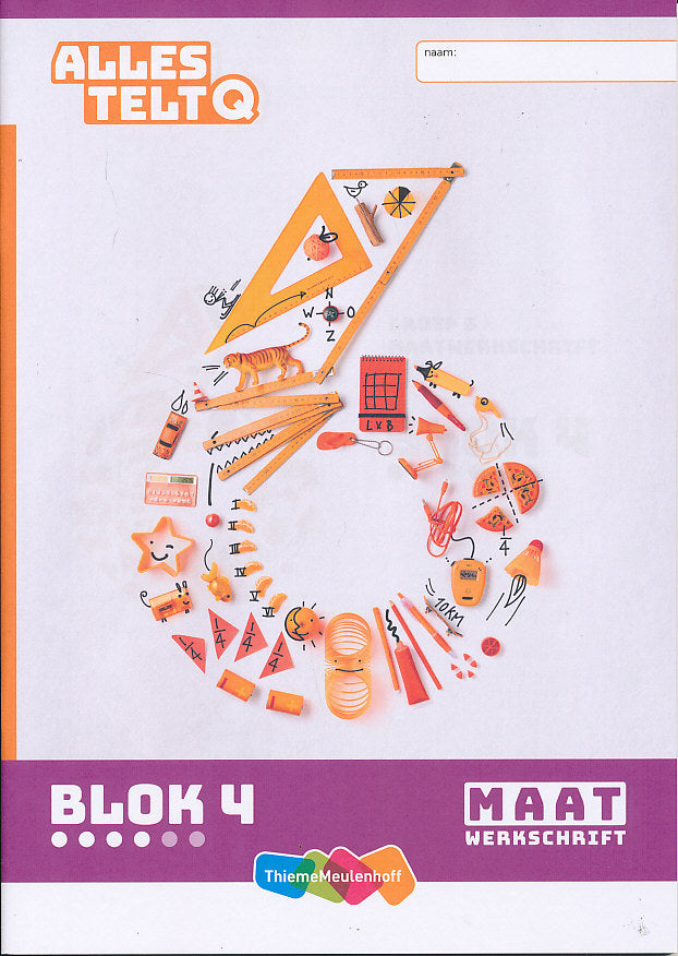 Alles Telt Q Werkschrift Maat blok 4 groep 6 (per stuk)
