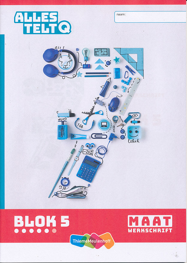 Alles Telt Q Werkschrift Maat blok 5 groep 7 (per stuk)