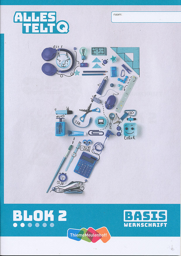 Alles Telt Q Werkschrift Basis blok 2 groep 7 (per stuk)