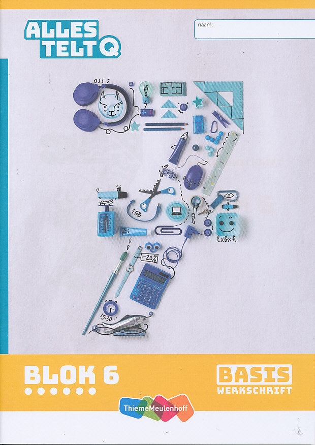 Alles Telt Q Werkschrift Basis blok 6 groep 7 (per stuk)