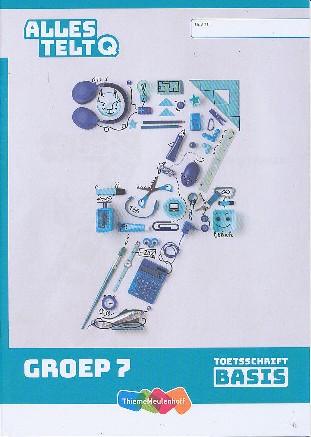 Alles Telt Q Toets schrift Basis groep 7 (per stuk)