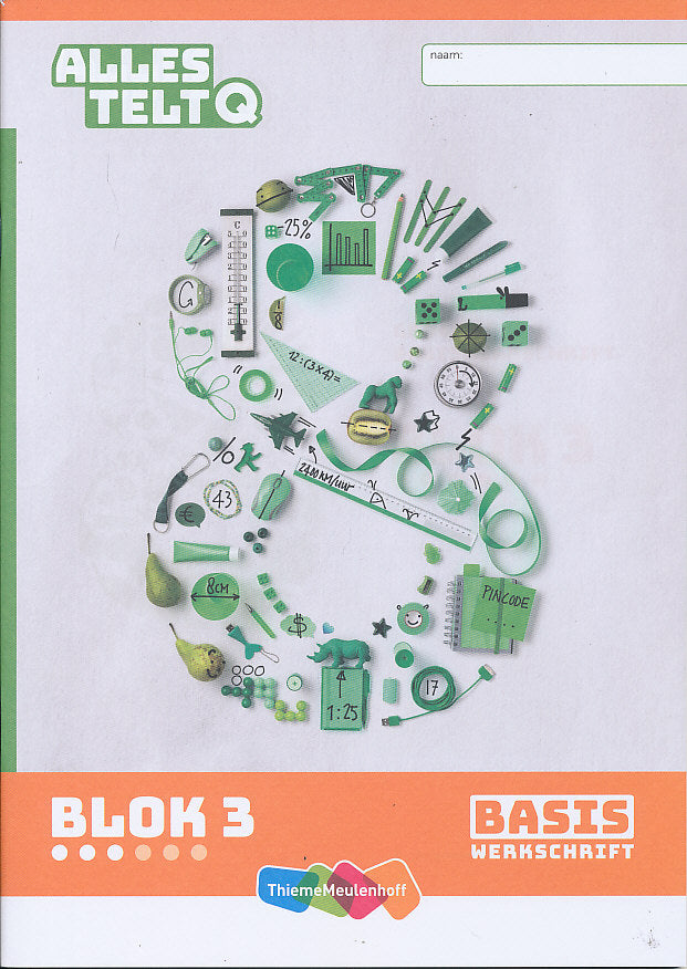 Alles Telt Q Werkschrift Basis blok 3 groep 8 (per stuk)
