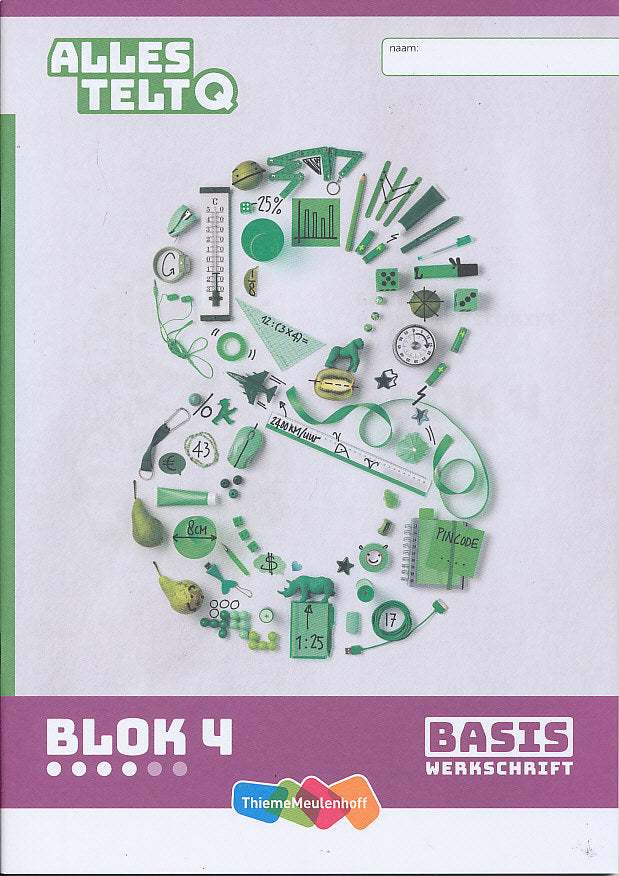 Alles Telt Q Werkschrift basis blok 4 groep 8 (per stuk)