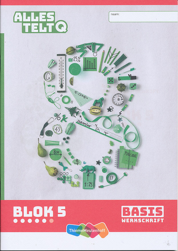 Alles Telt Q Werkschrift Basis blok 5 groep 8 (per stuk)