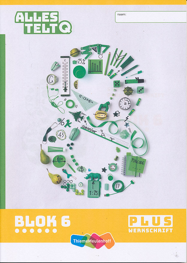 Alles Telt Q Werkschrift Plus blok 6 groep 8 (per stuk)