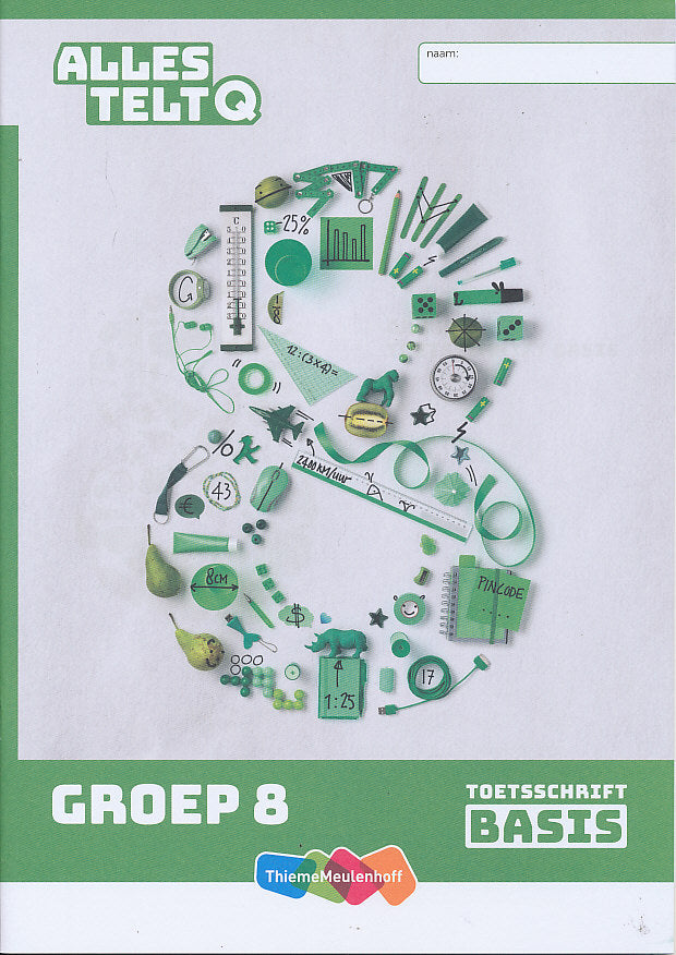 Alles Telt Q Toets schrift Basis groep 8 (per stuk)