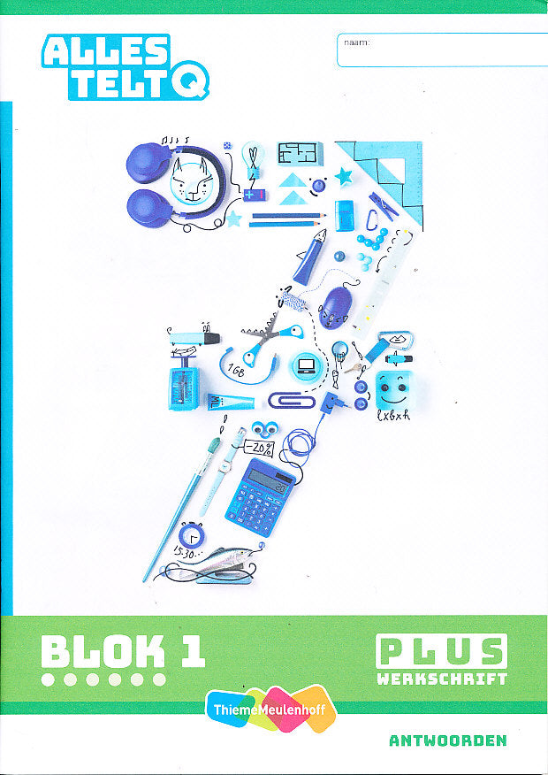 Alles Telt Q Antwoorden Werkschrift Plus blok 1 groep 7