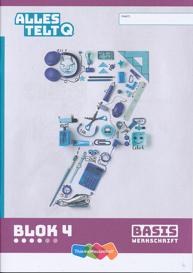 Alles Telt Q Werkschrift Basis blok 4 groep 7 (per stuk)
