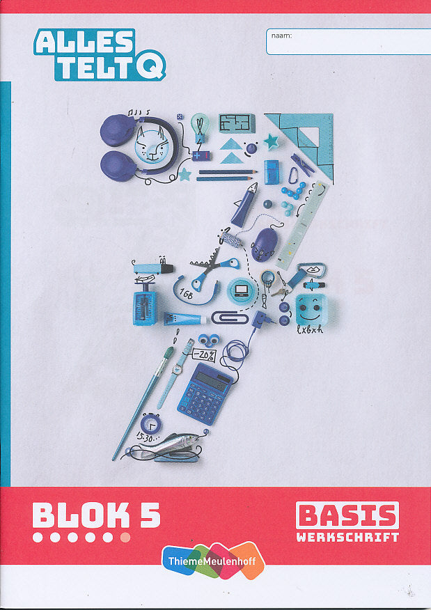 Alles Telt Q Werkschrift Basis blok 5 groep 7 (per stuk)