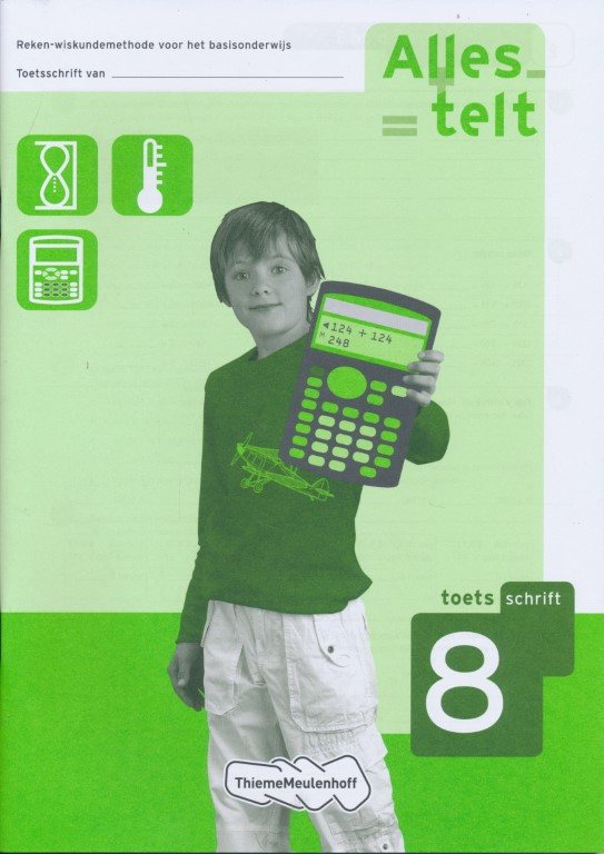 Alles Telt versie 2 Toets schrift groep 8 (per stuk)