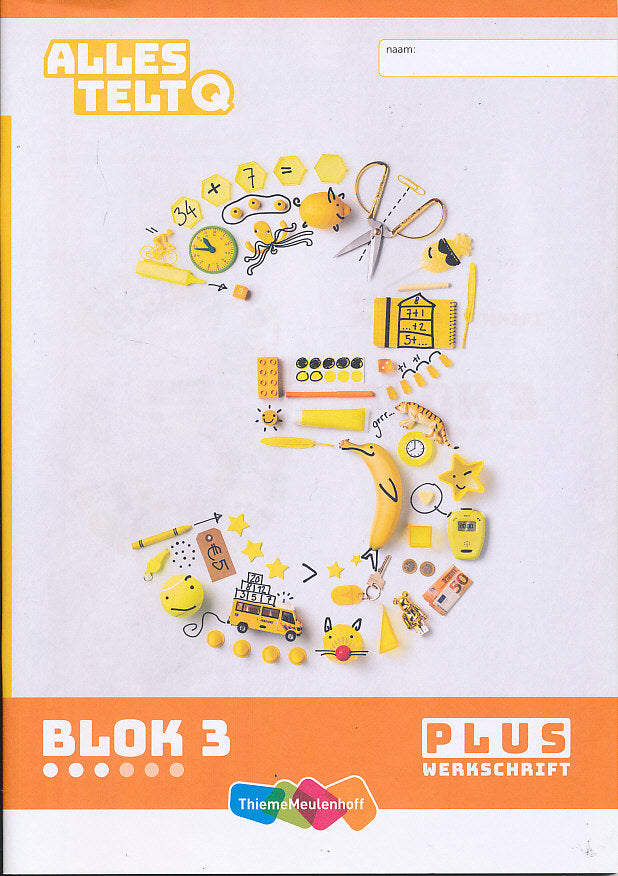 Alles Telt Q Werkschrift Plus blok 3 groep 3 (per stuk)