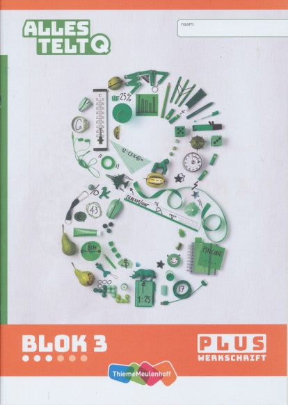 Alles Telt Q Werkschrift Plus blok 3 groep 8 (per stuk)