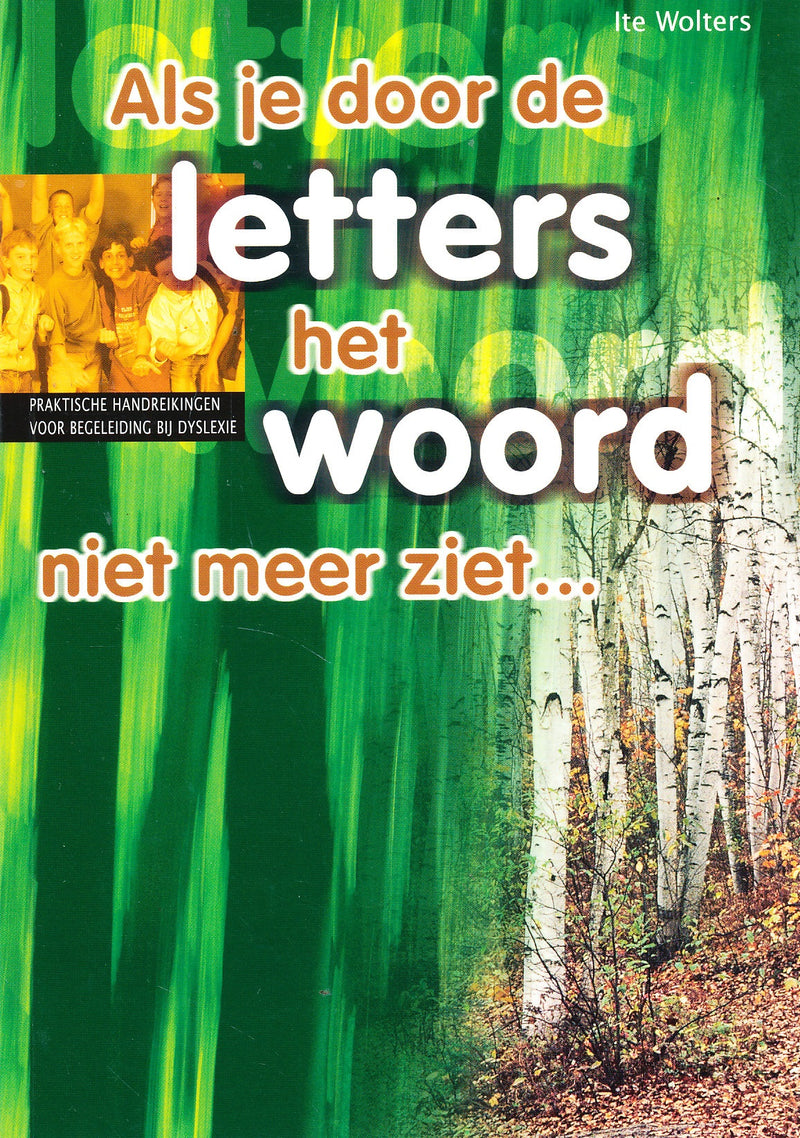 Als je door de letters het woord niet meer ziet