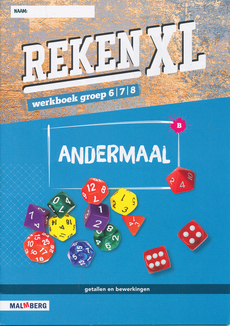 RekenXL Werkboek Andermaal groep 6/7/8 (per stuk)